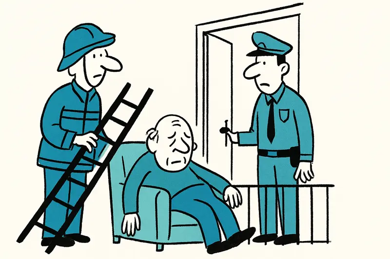 Port d'Andratx: Lonely discovery in a holiday apartment – Who looks after our older neighbours?