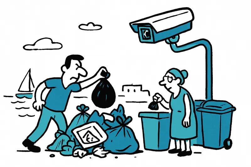 Cameras Against Illegal Dumping: Porto Cristo Monitors Problem Areas – a Reality Check