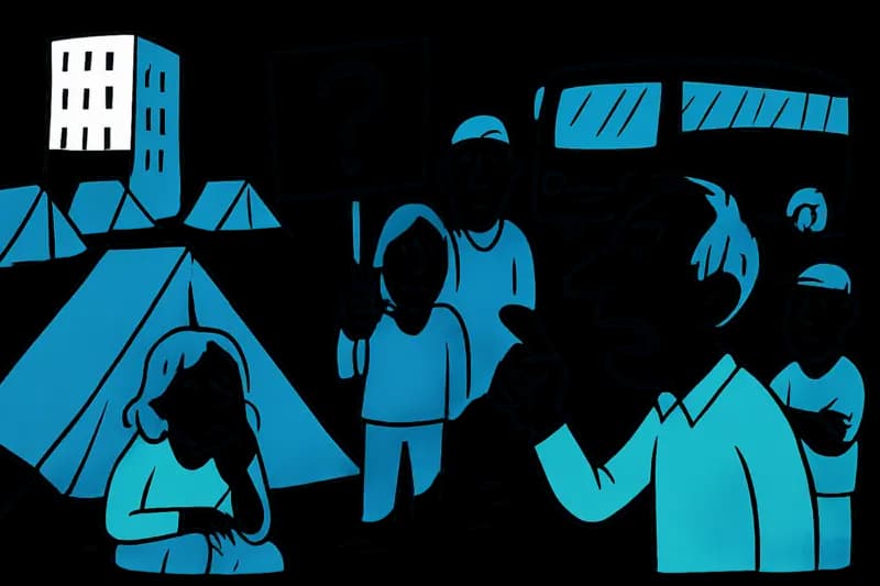 Protest camp on Plaza España: Who asks for solutions to the right to housing?