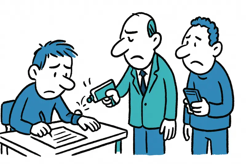 Exam detectors against AI cheating: a reality check for the selectividad in the Balearic Islands