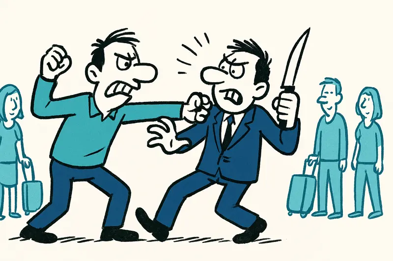 Brawl at Palma Airport: When Competition Turns to Violence