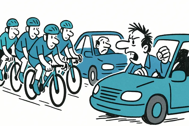 When 40 Minutes Become an Hour and a Half: Cycling Groups, Jams and Disputes in the Tramuntana