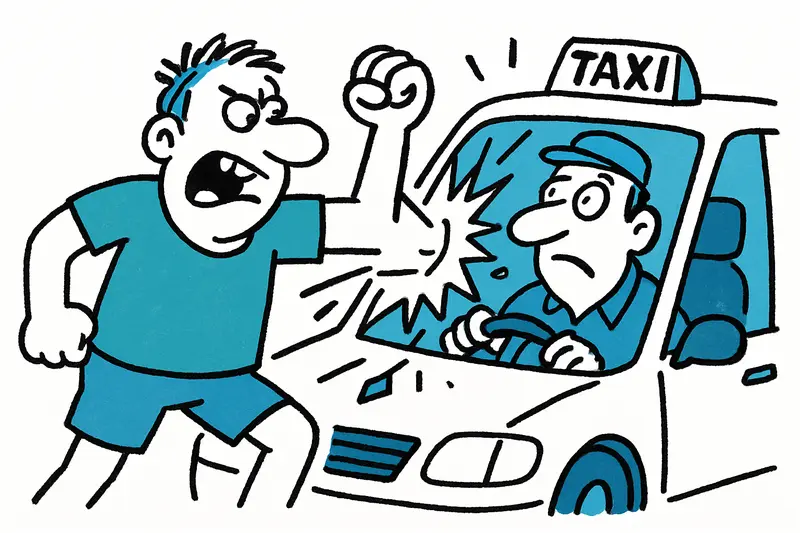 Vandal at Ballermann: Who protects taxi drivers and guests on Schinkenstrasse?