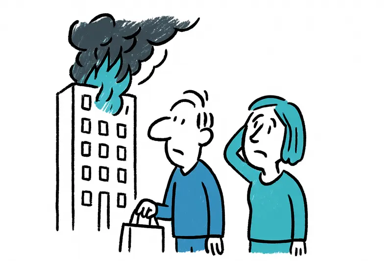 Smoke over Avenida Argentina: High-rise fire raises unanswered safety questions