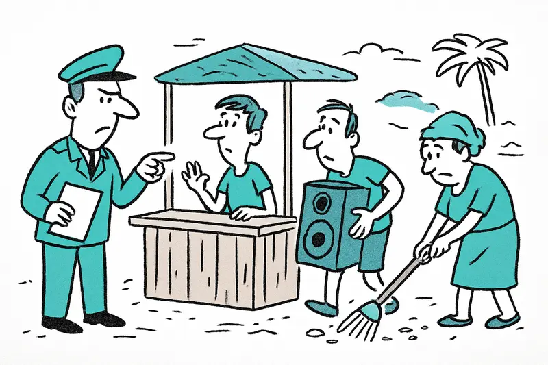 Raid at Playa de Palma: When Homemade Bars Become a Problem