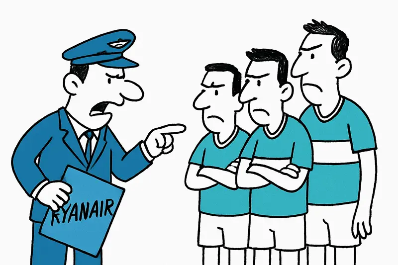 Mallorca-bound carrier Ryanair provokes Argentine national team: Provocation or PR mistake?