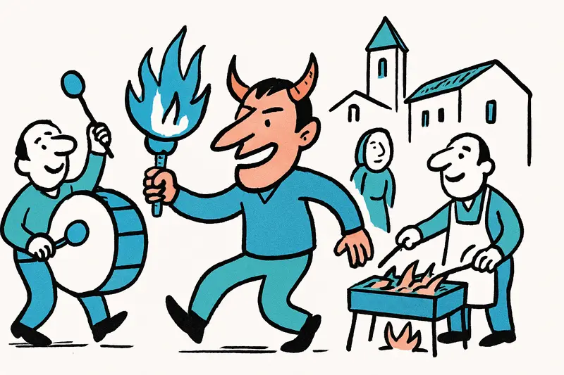 Fire, Drums, Village Square: Sant Antoni Awakens on Mallorca