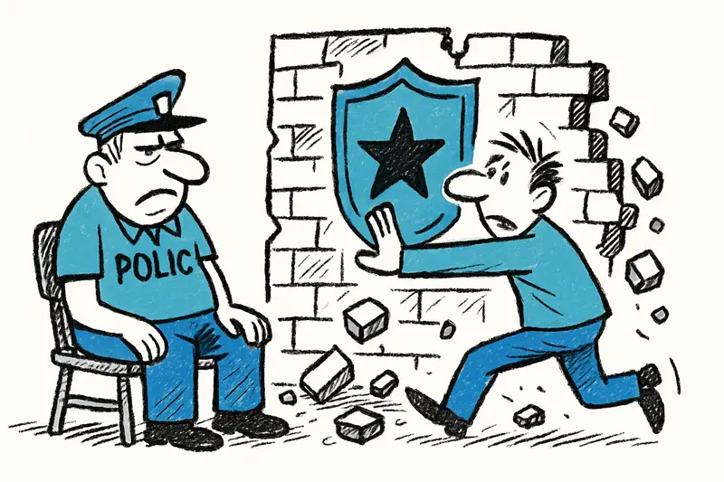 Santa Margalida: When the police's protective walls are crumbling