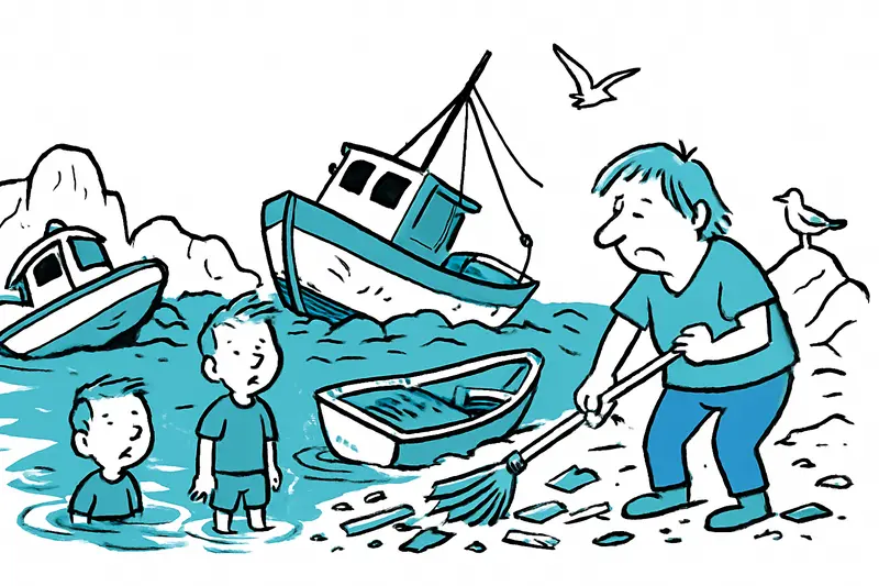 After Storm in Santa Ponsa: Four Boats Damaged — Who Protects Our Coast?