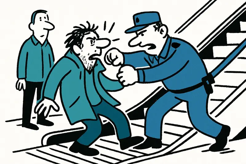 Strike on the Escalator: When Control, Homelessness and Safety Collide at the Intermodal Station