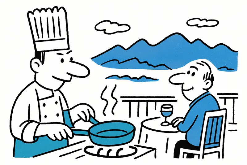 Schwaiger Xino’s: Chef's cuisine with a view of the Tramuntana