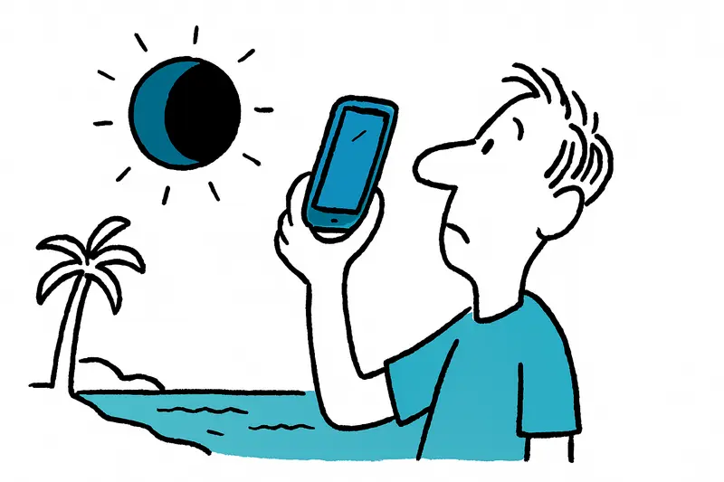 Solar eclipse: Can you safely photograph the sky spectacle in Mallorca with your smartphone?