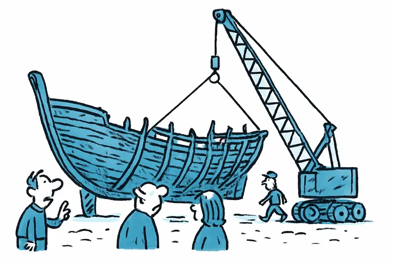 After seven years: Late-antique ship from Playa de Palma brought ashore