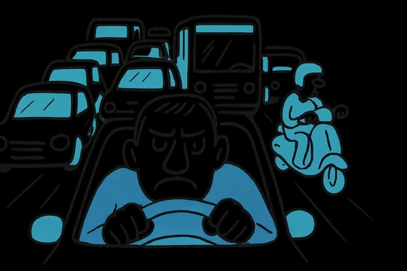 Why traffic jams in Mallorca stress us more than elsewhere