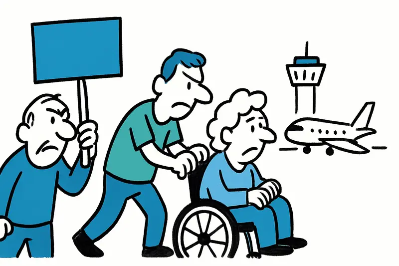 Strike at Palma Airport: Assistance for mobility-impaired passengers on the brink of collapse?