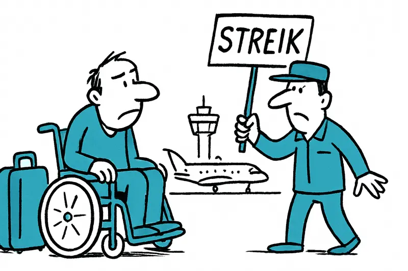 Strike at Palma Airport: Why travelers with reduced mobility now have to wait longer