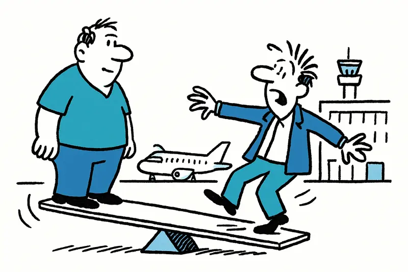 When Mallorca Strikes Disrupt Airport Operations: Who Stays Stable, Who Falters?