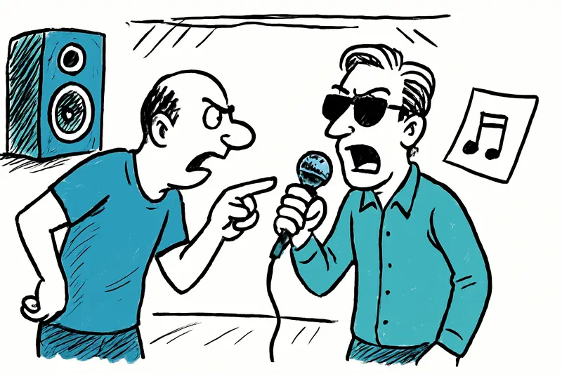 Conflict at Ballermann: Song Line, Sunglasses, Egos