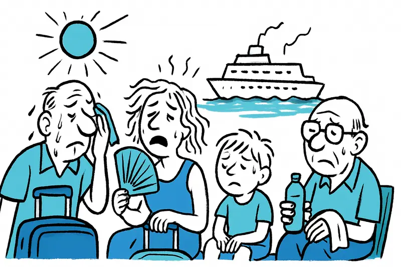 Chaos on Board: Power Outage Delays Ferry – Mallorca Passengers Sweat at 37 °C