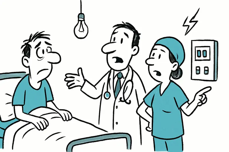 Power outages in Manacor: What happens in the hospital when the lights go out?