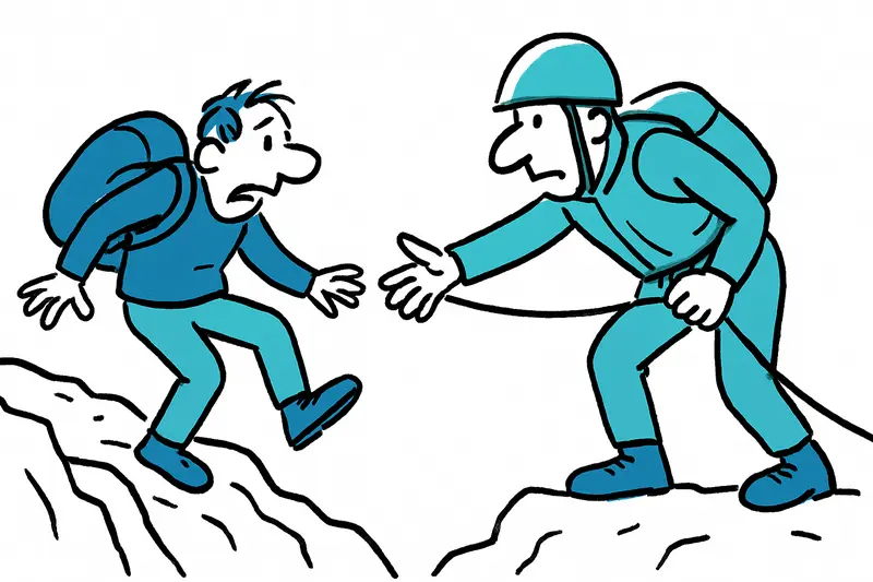 Why Falls in the Torrent de Pareis Are Not Inevitable: A Reality Check After a Rescue Operation