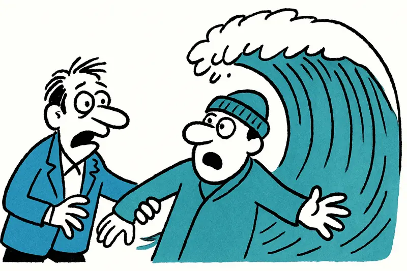 Rough sea and nearly 13-meter waves: What the storm revealed about Menorca and Mallorca