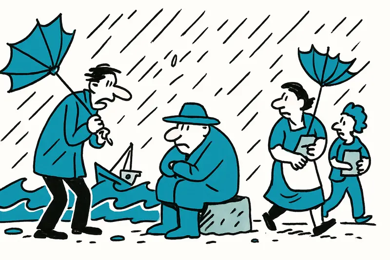 Storm on Mallorca: Gusts, three-meter waves and chaos on land and sea