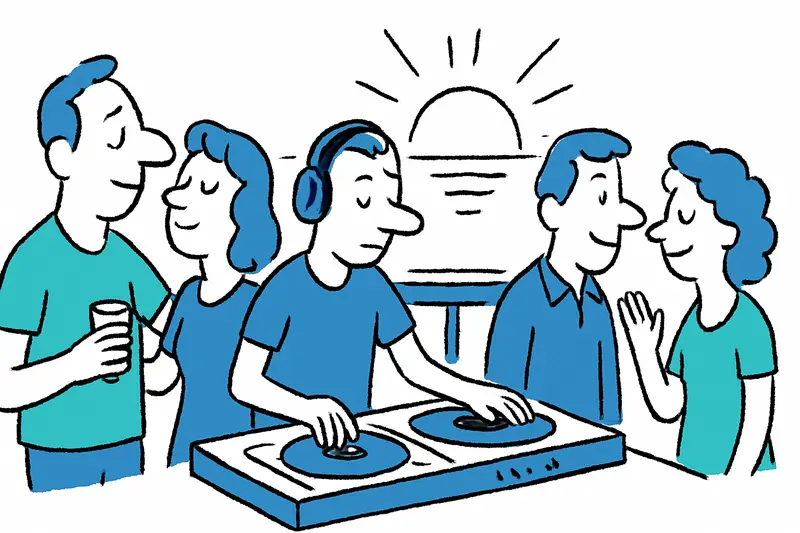 Sunset Society: Rooftop Evening at Aethos Brings Together House Beats, Sea Views and Neighbors
