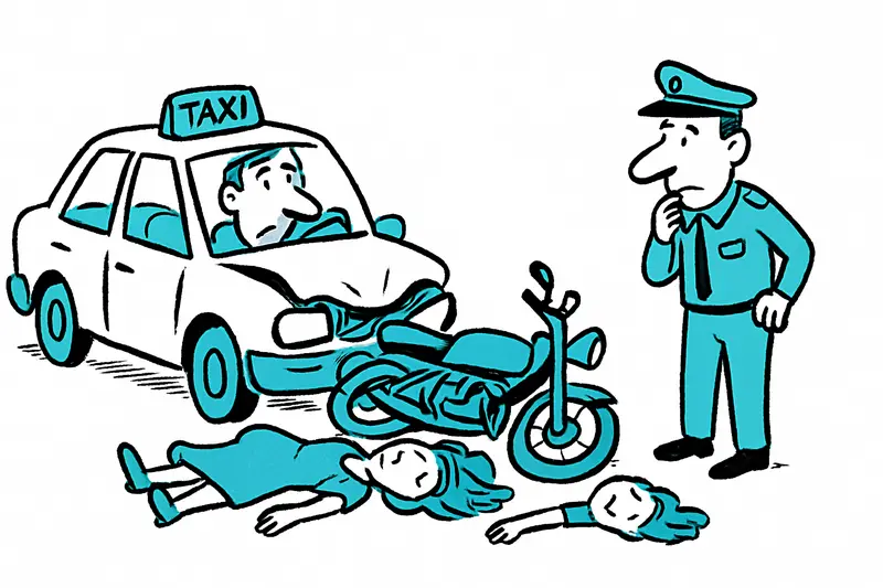 Taxi collides with motorcycle at Cala Duo on Formentera – two women dead