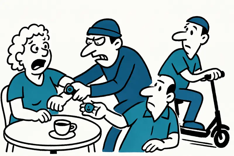 Terrace robbery in Can Pastilla: A stolen watch, a swift verdict and unanswered questions