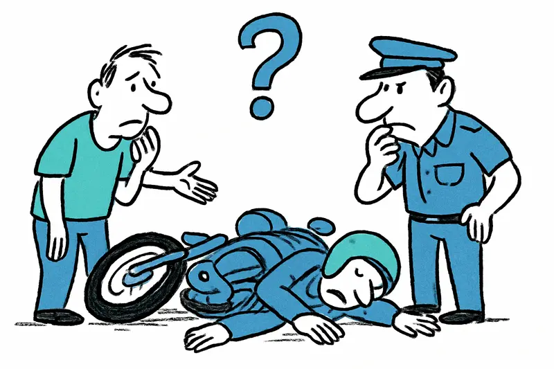 Fatal motorcycle accident on the Ma-2220: Which questions remain open?