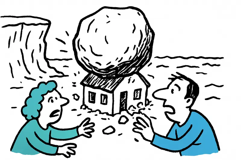 Deadly rockfall in Es Castell: Who protects houses on the coast?