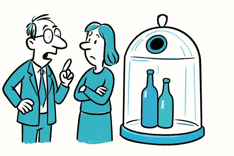 Transparency in Glass Recycling: The Glass Container at Pere Garau — Symbol or Starting Point?