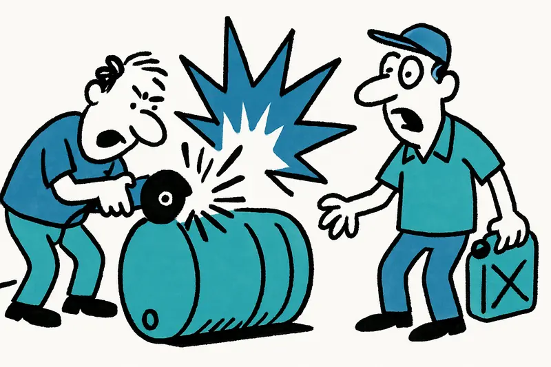 Fuel vapors, spark, explosion: Who protects the fincas?