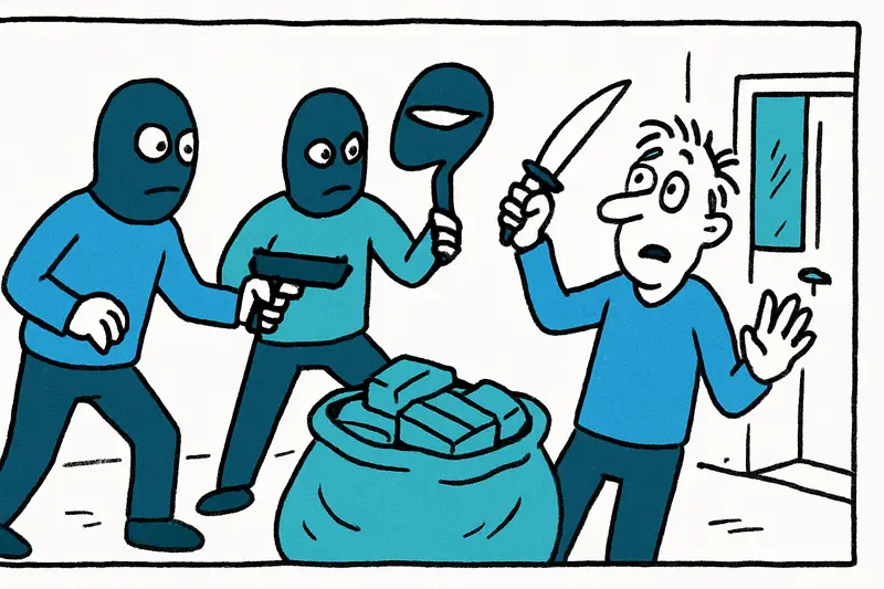 Night Raid in Bons Aires: Masked Attackers Strike – Kilos of Drugs Left Behind