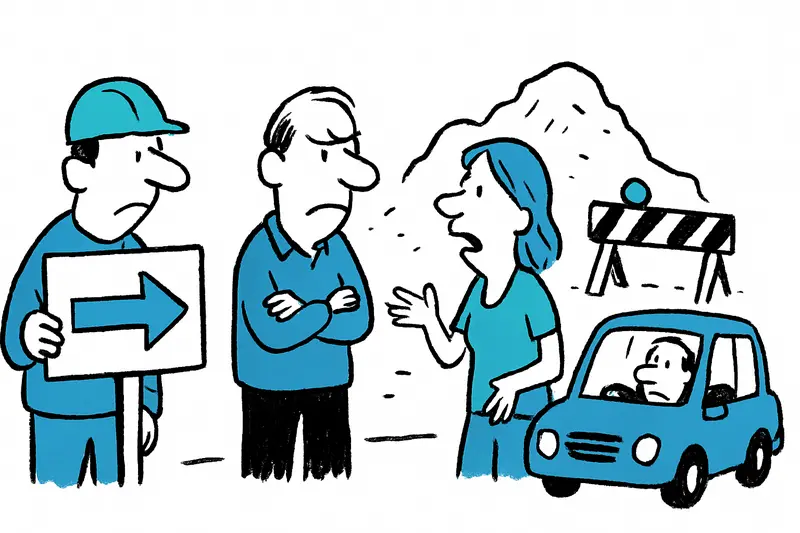 Detour on the Ma-15: Four Months of Standstill or Smart Planning?