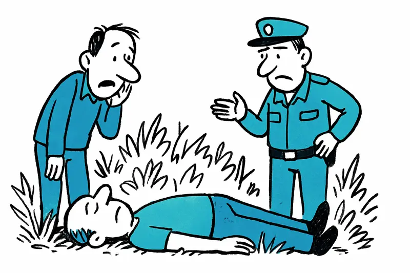 Unidentified body near Tolleric: How can a person be overlooked in the middle of the island?