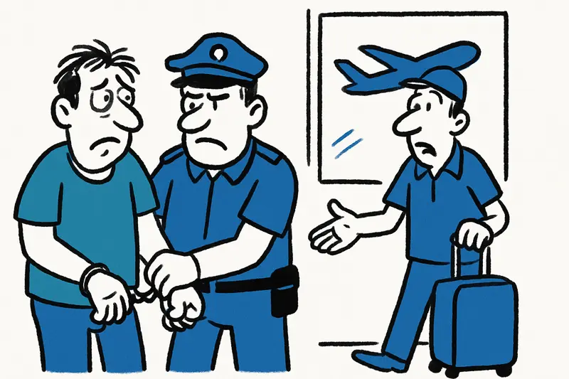 Vacation ruined at the gate: Why substitute prison sentences at airports become a problem