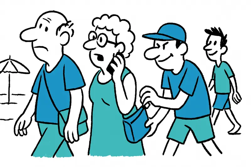 Vacationers at Ballermann: How the Latest Pickpocket Tricks Work — and What Really Helps