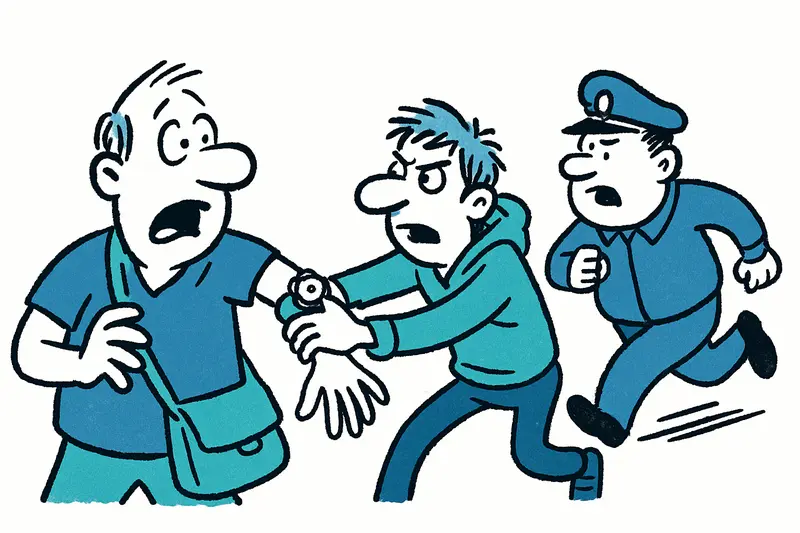 Chase in Palma: How safe are tourists from watch thieves?
