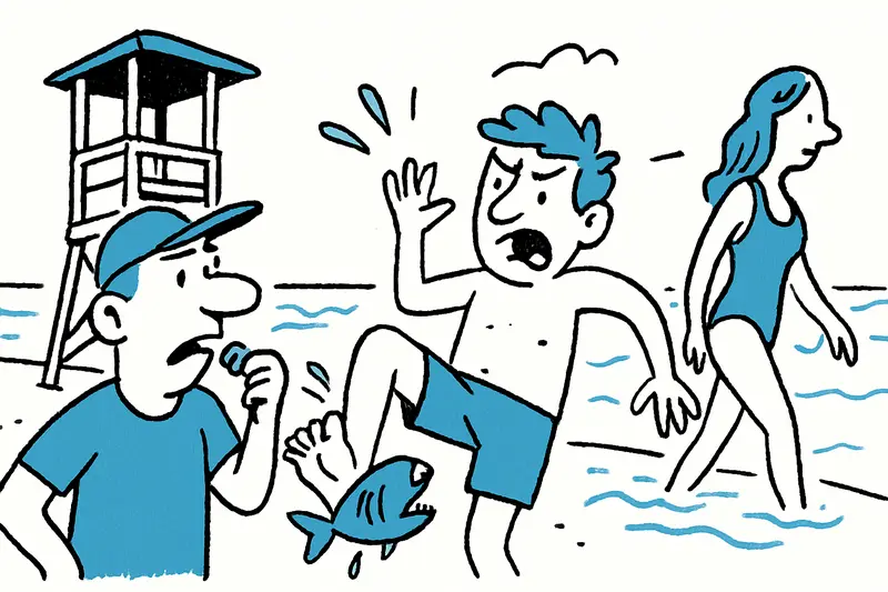 Caution at Illetes and Cala Comtessa: When Small Fish Nibble Bathers — a Reality Check