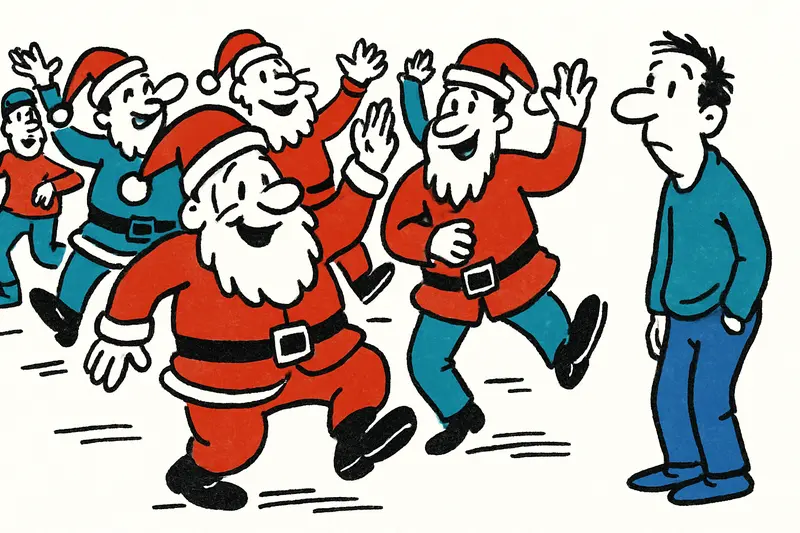 When the Born Turns Red: The Santa Dance in Palma