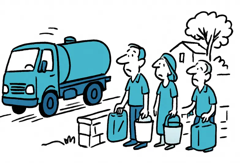 When the Water Taps Run Dry: Why Tankers Are Not the Solution