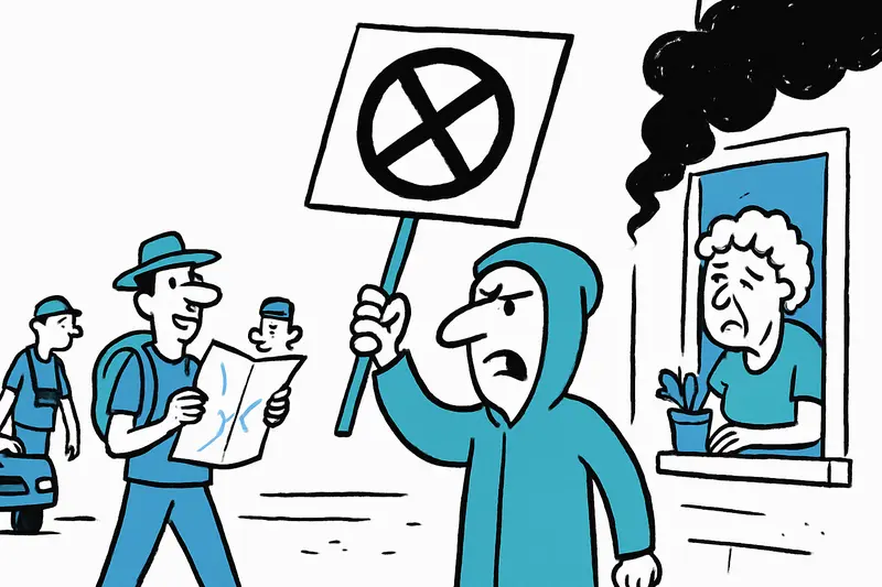 How far can protest against tourism go? A reality check from Mallorca