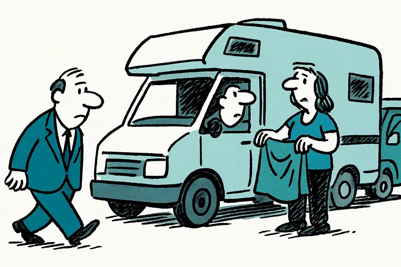Over 60 Motorhomes: When the Streets of Ciutat Jardí Become Emergency Shelters