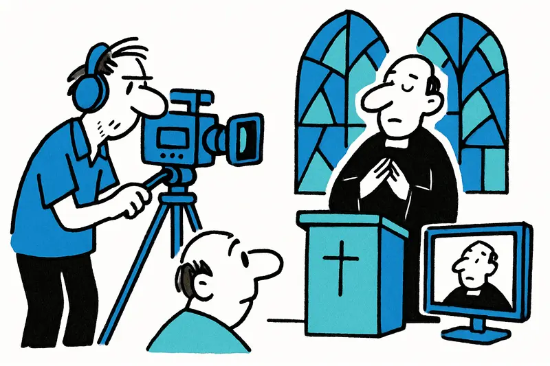 ZDF broadcasts evangelical service from the 'Crystal Church' in Arenal