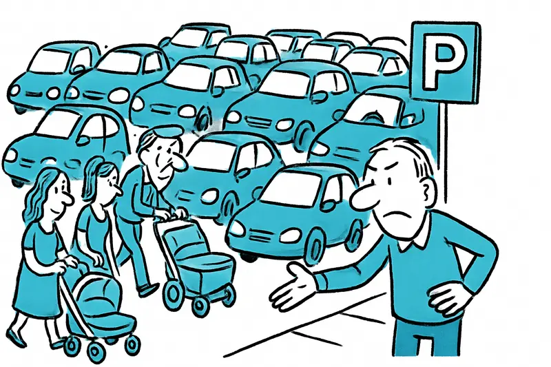 Too many cars, too little space: Why Sóller must not become a parking wasteland for tourists