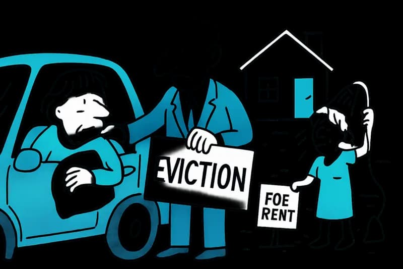 Forced eviction in Santa Catalina: When a 65-year-old slept in her car and showered on the beach — a question of responsibility