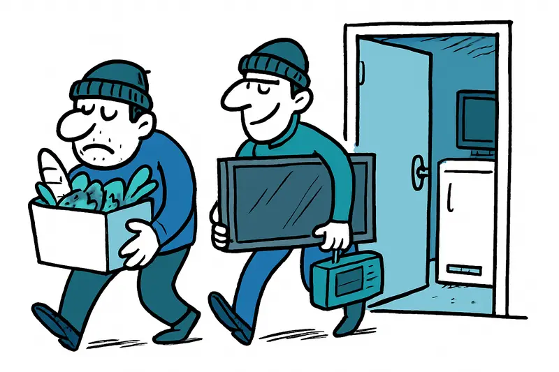 Same Back Door Opened Twice: Kilograms of Food and Electronics Stolen in Ciudad Jardín