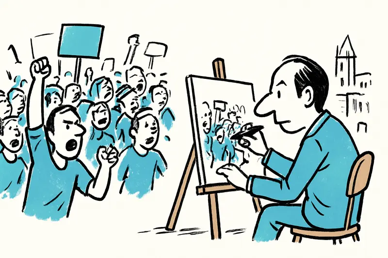 Between Headlines and Street Noise: Who Paints the Picture of Palma's Mass Demonstration?